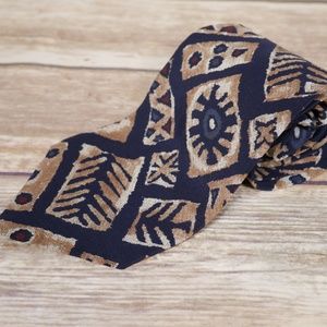 Mosa | 100% Silk Wide Standard Length Tie